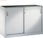 CP Werkzeugschrank 215609S10054 Schiebet&uuml;r 1000x1600x500mm lichtgrau/l