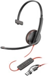 Poly Poly Blackwire 3210 Mono USB-C/A bulk