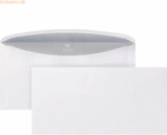 Posthorn Briefumschlag 01526150 C6/5 nassklebend 75g wei&szlig; 1000 St&uuml;ck
