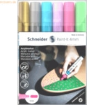 Schneider Acrylmarker Paint-It 320 4mm VE=6 Farben