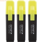 Genie Textmarker gelb VE=3 St&uuml;ck