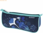 Herlitz Sch&uuml;leretui Faulenzer Sport Deep Ocean Polyester 220x75mm Deep