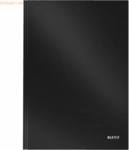 Leitz Notizbuch Solid fester Einband A4 liniert 80 Blatt schwarz
