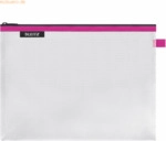 10 x Leitz Traveller Zip-Beutel Wow L A4 wasserabweisend pink