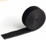 Durable Klettband-Kabelbinder Cavoline Grip 20 100x2 cm schwarz