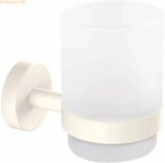Tesa Zahnputzbecherhalter Moon White inkl. Klebel&ouml;sung