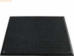 Miltex Arbeitsplatzmatte Yoga Ergo Fusion 65x95cm schwarz