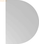 mcbuero.de Ansatzplatte 60x80cm Systembohrung Grau
