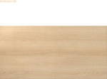mcbuero.de Tischplatte 160x80cm mit Systembohrung Eiche