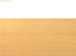 mcbuero.de Tischplatte 160x80cm mit Systembohrung Buche