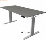 Kerkmann Sitz-/Stehtisch Move 3 BxTxH 180x80x72-120cm silber/grafit