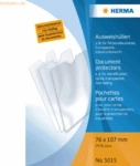 25 x HERMA Ausweish&uuml;lle 76x107mm f&uuml;r Personalausweise