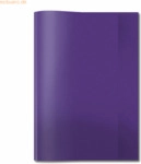 25 x HERMA Heftschoner A4 PP transparent/violett