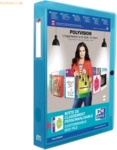 Oxford Dokumentenbox polyvision A4 PP 40mm blau