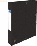 Oxford Sammelbox Top File+ A4 40mm 390g/qm Multistrat schwarz