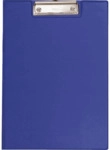Maul Schreibmappe MAULpoly A4hoch blau PP-Folien&uuml;berzug Klemmweite 8mm