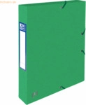 9 x Oxford Sammelbox Top File+ A4 40mm 390g/qm Multistrat gr&uuml;n