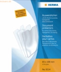25 x HERMA Ausweish&uuml;lle 65x100mm f&uuml;r Rentenausweise