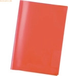 25 x HERMA Heftschoner A5 PP transparent/rot