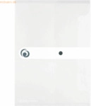 6 x Herlitz Dokumententasche PP A5 transparent to go