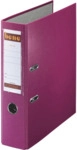 Bene Ordner A4 Kunststoff 80mm brombeer