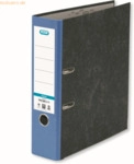 10 x Elba Ordner smart Wolkenmarmor A4 80mm blau