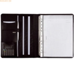 Alassio Ringbuchmappe Cremona III A4 Leder schwarz