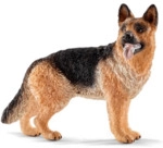 Schleich Spielzeugfigur Sch&auml;ferhund.