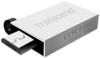 Transcend Transcend 16GB JetFlash 380S microUSB und USB 2.0, Silber