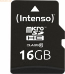 Intenso International Intenso 16GB microSDHC Class 10 + SD-Adapter