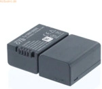 k.A. Akku f&uuml;r Panasonic LUMIX DMC-FZ72 Li-Ion 7,4 Volt 750 mAh schwarz