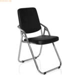 HJH Besucherstuhl ESTO 706300 schwarz