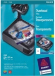 Avery Zweckform Inkjetfolie A4 0,11mm klar VE=50 Blatt