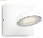 Signify Philips Clockwork LED Spot 1flg 500lm WarmGlowDimmen Wei&szlig;