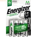 Energizer Akku Recharge PowerPlus Mignon NiMh 2000 mAh VE=4 St&uuml;ck