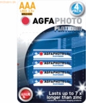 AgfaPhoto Batterie 110802572 LR03 Micro AAA 1.5V 4 St&uuml;ck