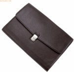 Alassio Dokumententasche Undine 39,5x28,5x5cm Lederimitat schwarz