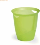 Durable Papierkorb Trend 16l transluzent lindgr&uuml;n