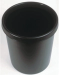 Helit Papierkorb 30l schwarz