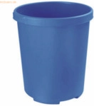 Han Gro&szlig;papierkorb Mobil XXL mit Griffmulden 50 Liter blau