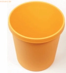 Helit Gro&szlig;-Papierkorb mit Rand 30l gelb