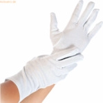 25 x HygoStar Baumwoll-Handschuh Blanc XL 26cm wei&szlig; VE=12 Paar