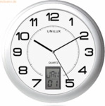 Unilux Wanduhr Instinct silber