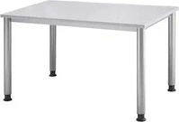 Kompatibel HS12/5/S, Kompatibel mcbuero.de Schreibtisch 4-Fu&szlig;-rund 120x80cm