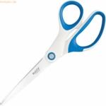 Leitz B&uuml;roschere Wow Edelstahl 205 mm blau metallic