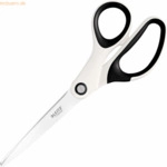 Leitz B&uuml;roschere Wow Edelstahl 205 mm perlwei&szlig;