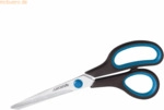 Westcott Universalschere SoftGrip 21 cm Linksh&auml;nder schwarz/blau