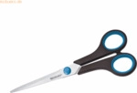 Westcott Universalschere SoftGrip 18 cm schwarz/blau