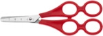WESTCOTT Mutter-Kind-Schere - 18 cm mit rotem Doppel-Griff.