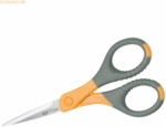 Wedo Silhouettenschere Edelstahl 15,5 cm Titan Plus grau/gelb